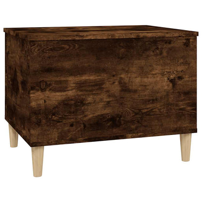 Tavolino da Salotto Rovere Fumo 60x44,5x45 cm Legno Multistrato | homemem39