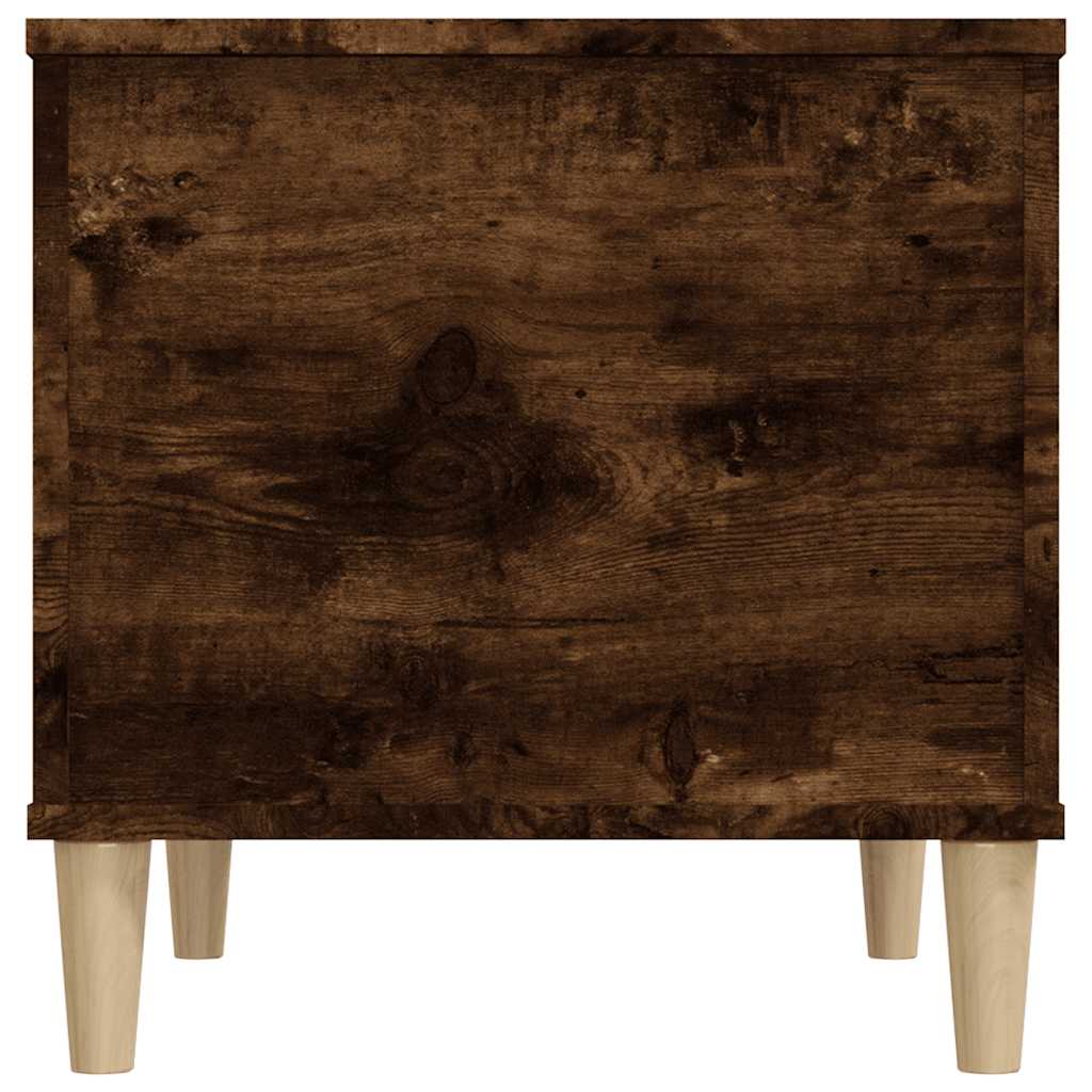 Tavolino da Salotto Rovere Fumo 60x44,5x45 cm Legno Multistrato | homemem39