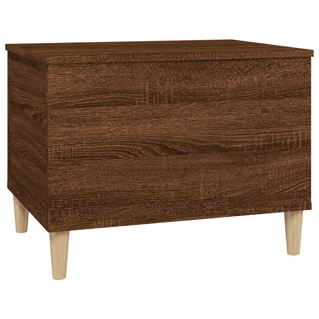 Tavolino Salotto Rovere Marrone 60x44,5x45 cm Legno Multistrato | homemem39