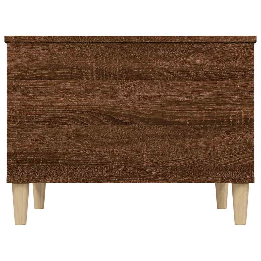 Tavolino Salotto Rovere Marrone 60x44,5x45 cm Legno Multistrato | homemem39