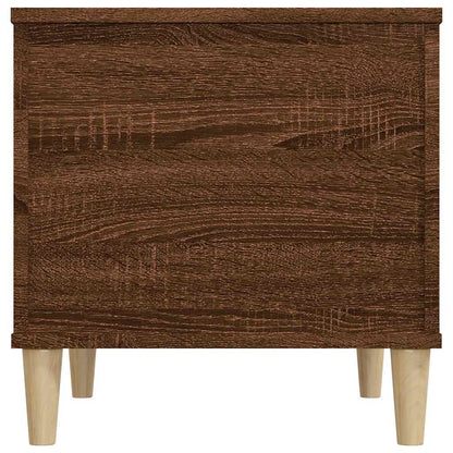 Tavolino Salotto Rovere Marrone 60x44,5x45 cm Legno Multistrato | homemem39