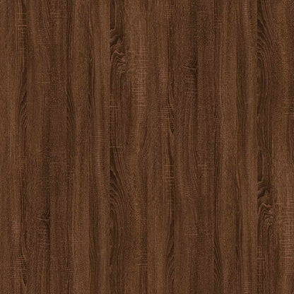Tavolino Salotto Rovere Marrone 60x44,5x45 cm Legno Multistrato | homemem39
