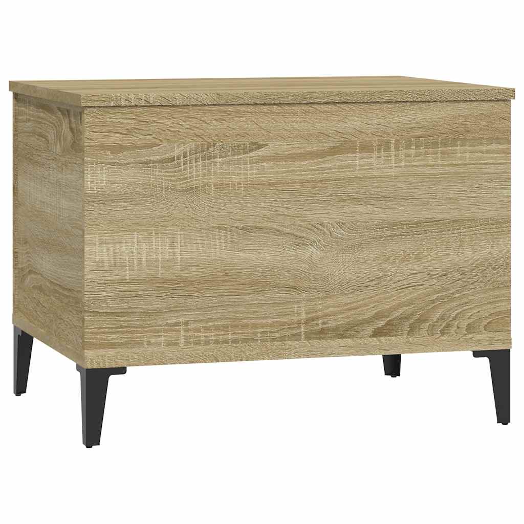 Tavolino Salotto Rovere Sonoma 60x44,5x45 cm Legno Multistrato | homemem39