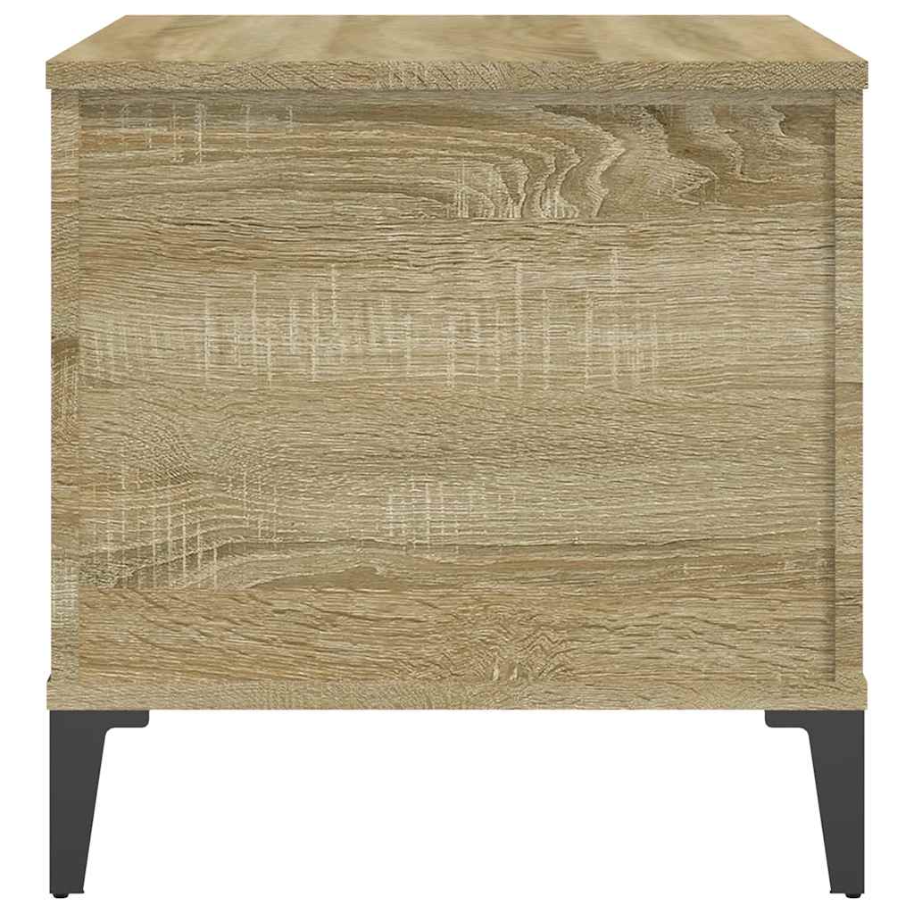 Tavolino Salotto Rovere Sonoma 60x44,5x45 cm Legno Multistrato | homemem39