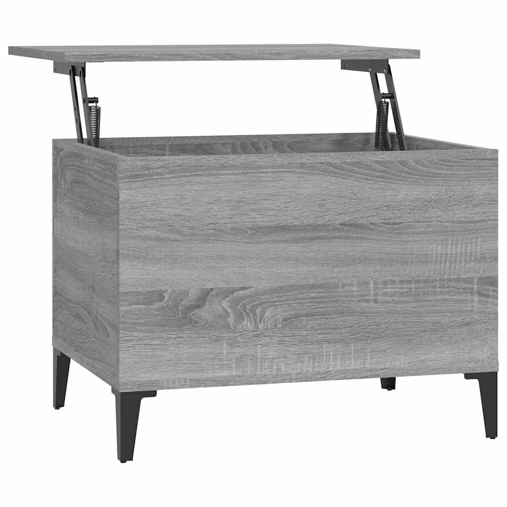 Tavolino Salotto Grigio Sonoma 60x44,5x45 cm Legno Multistrato | homemem39