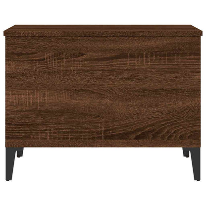 Tavolino Salotto Rovere Marrone 60x44,5x45 cm Legno Multistrato | homemem39