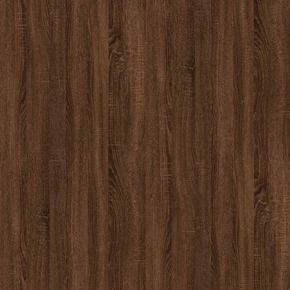 Tavolino Salotto Rovere Marrone 60x44,5x45 cm Legno Multistrato | homemem39