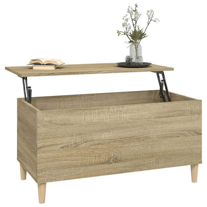 Tavolino Salotto Rovere Sonoma 90x44,5x45 cm Legno Multistrato | homemem39