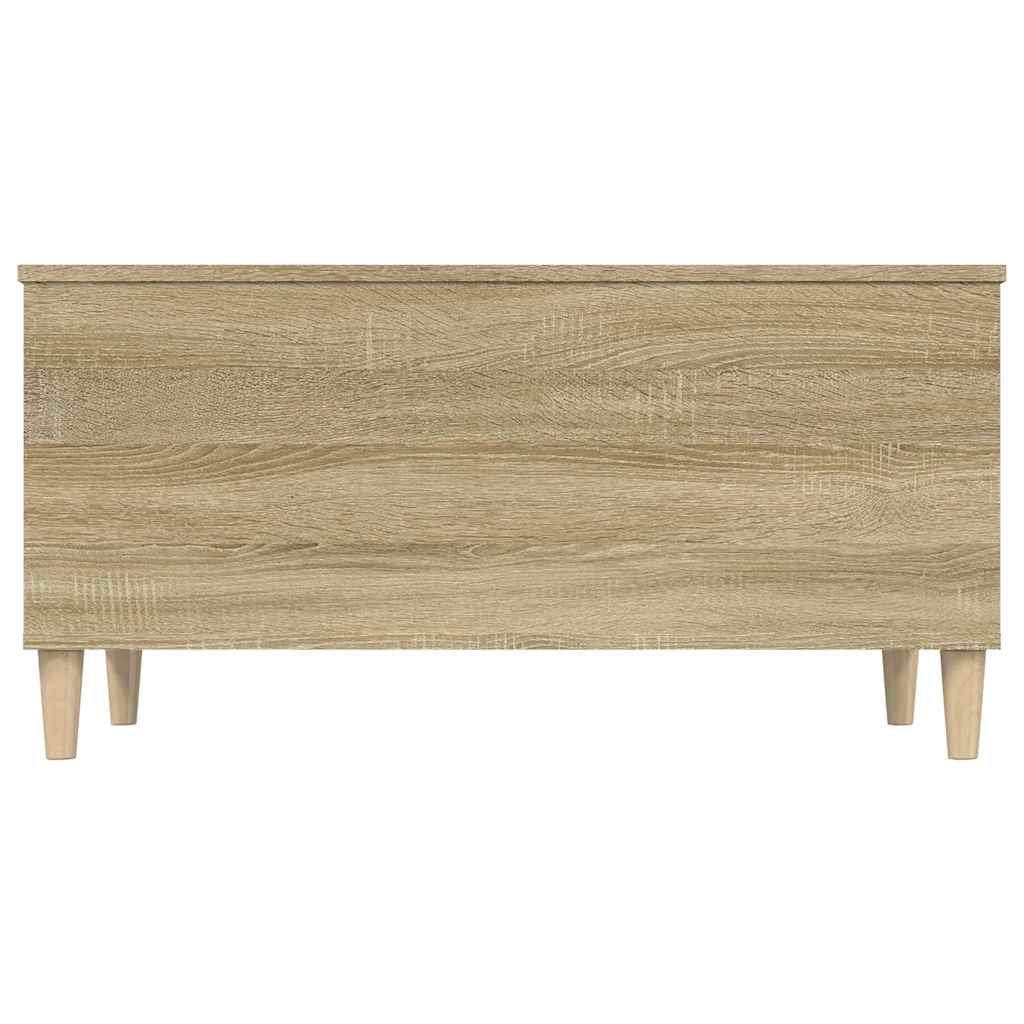 Tavolino Salotto Rovere Sonoma 90x44,5x45 cm Legno Multistrato | homemem39