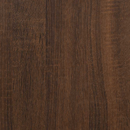 Tavolino Salotto Rovere Marrone 90x44,5x45 cm Legno Multistrato | homemem39