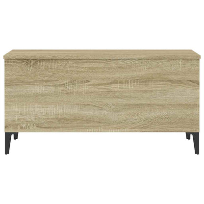 Tavolino Salotto Rovere Sonoma 90x44,5x45 cm Legno Multistrato | homemem39