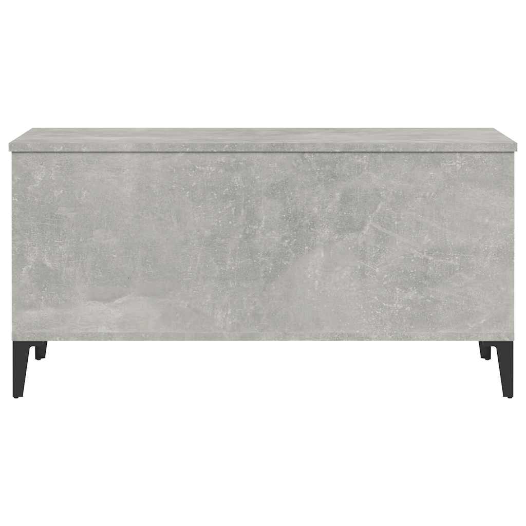 Tavolino Salotto Grigio Cemento 90x44,5x45 cm Legno Multistrato | homemem39