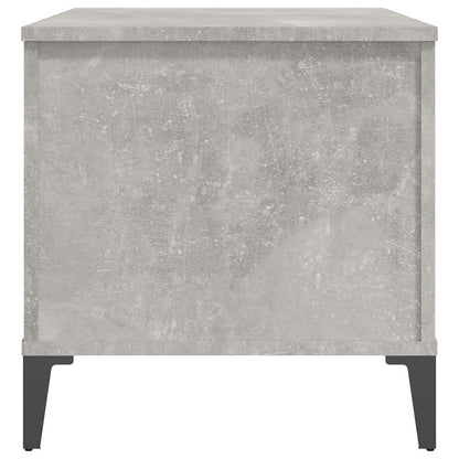 Tavolino Salotto Grigio Cemento 90x44,5x45 cm Legno Multistrato | homemem39