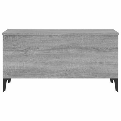 Tavolino Salotto Grigio Sonoma 90x44,5x45 cm Legno Multistrato | homemem39