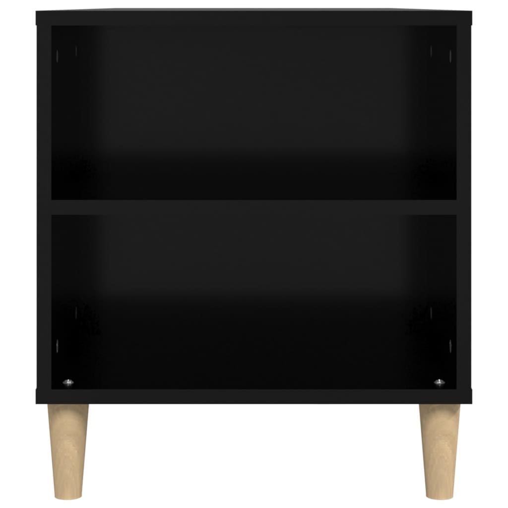Mobile Porta TV Nero 102x44,5x50 cm in Legno Multistrato - homemem39