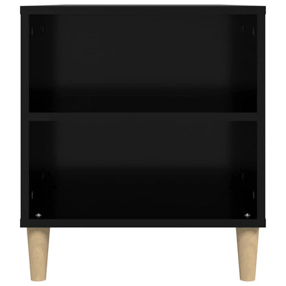 Mobile Porta TV Nero 102x44,5x50 cm in Legno Multistrato
