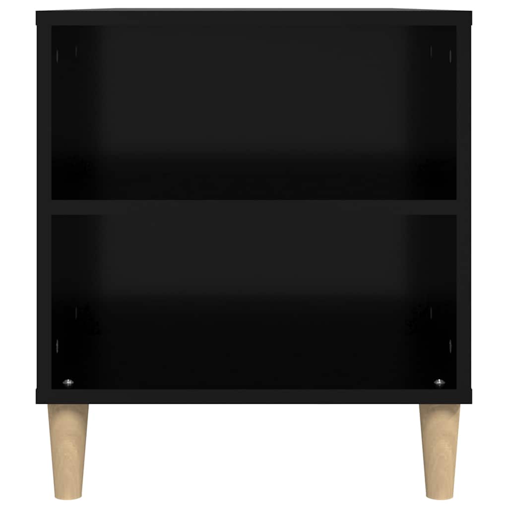 Mobile Porta TV Nero 102x44,5x50 cm in Legno Multistrato