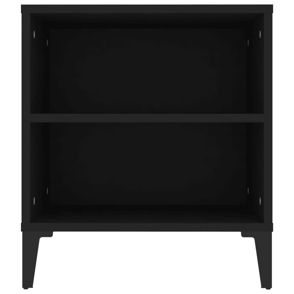 Mobile Porta TV Nero 102x44,5x50 cm in Legno Multistrato - homemem39