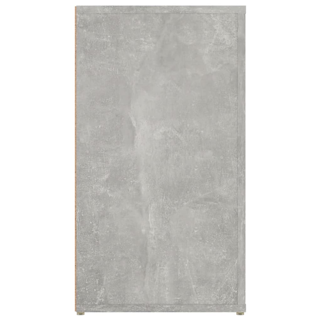 Credenza Grigio Cemento 100x33x59,5 cm in Legno Multistrato - homemem39
