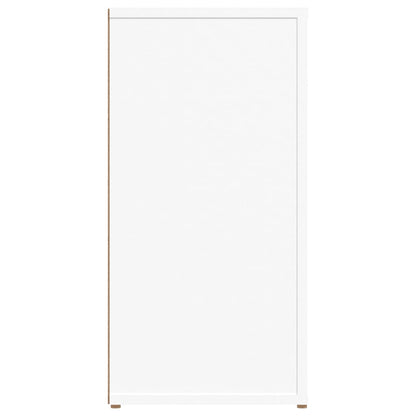Credenza Bianca 100x30x59,5 cm in Legno Multistrato - homemem39