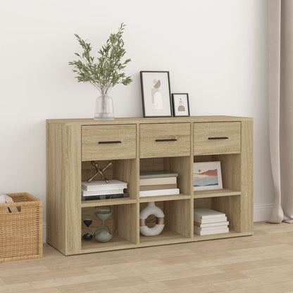 Credenza Rovere Sonoma 100x30x59,5 cm in Legno Multistrato - homemem39