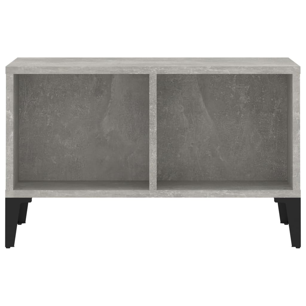 Tavolino Salotto Grigio Cemento 60x50x36,5 cm Legno Multistrato | homemem39