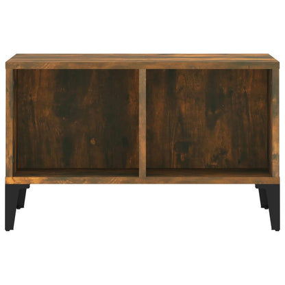 Tavolino da Salotto Rovere Fumo 60x50x36,5 cm Legno Multistrato | homemem39