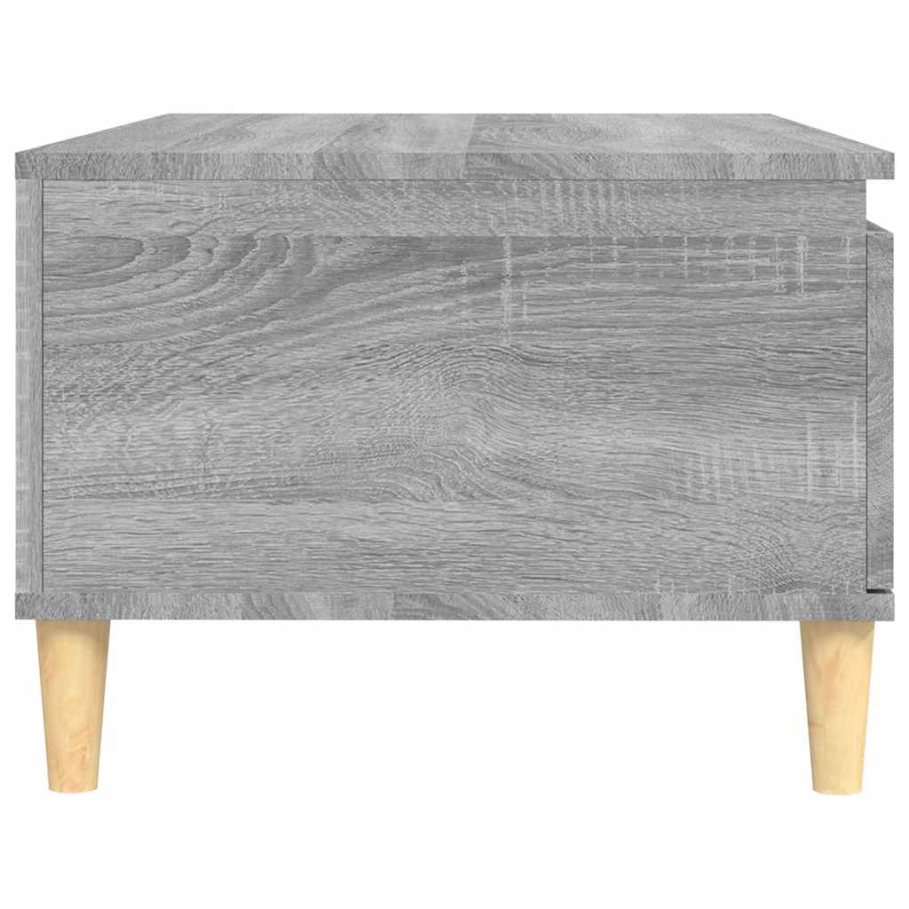 Tavolino Salotto Grigio Sonoma 90x50x36,5 cm Legno Multistrato | homemem39