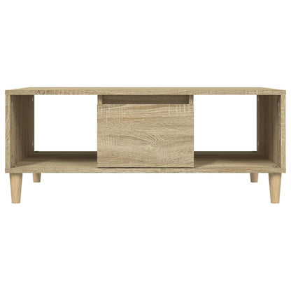 Tavolino Salotto Rovere Sonoma 90x50x36,5 cm Legno Multistrato