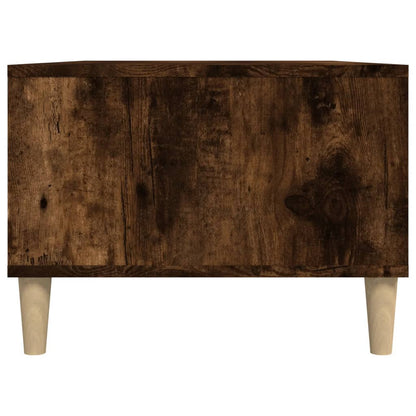 Tavolino da Salotto Rovere Fumo 90x50x36,5 cm Legno Multistrato | homemem39