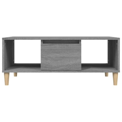 Tavolino Salotto Grigio Sonoma 90x50x36,5 cm Legno Multistrato | homemem39