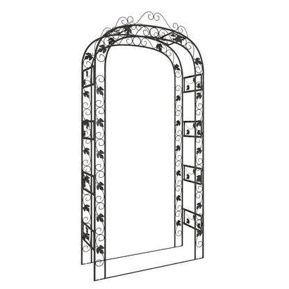 Arco da Giardino 116x45x240 cm Acciaio | homemem39