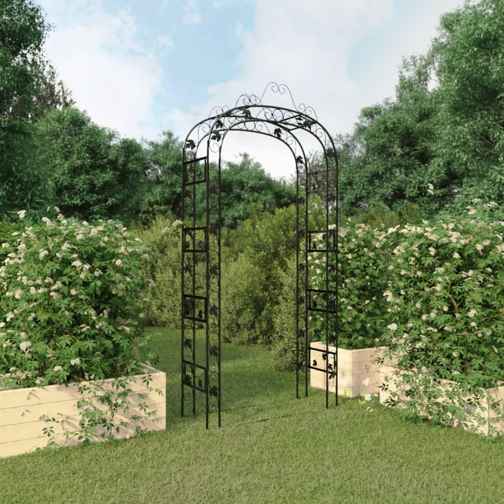 Arco da Giardino 116x45x240 cm Acciaio | homemem39