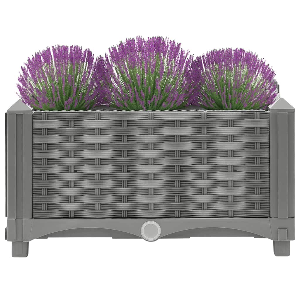Fioriera Rialzata 40x40x23 cm in Polipropilene