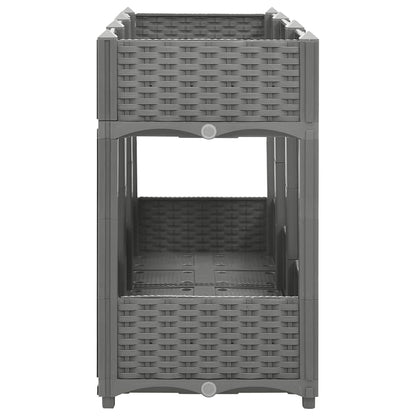 Fioriera Rialzata 120x40x71 cm in Polipropilene