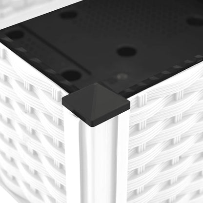 Fioriera Rialzata 80x40x23 cm in Polipropilene - homemem39