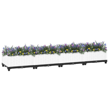 Fioriera Rialzata 160x40x23 cm in Polipropilene