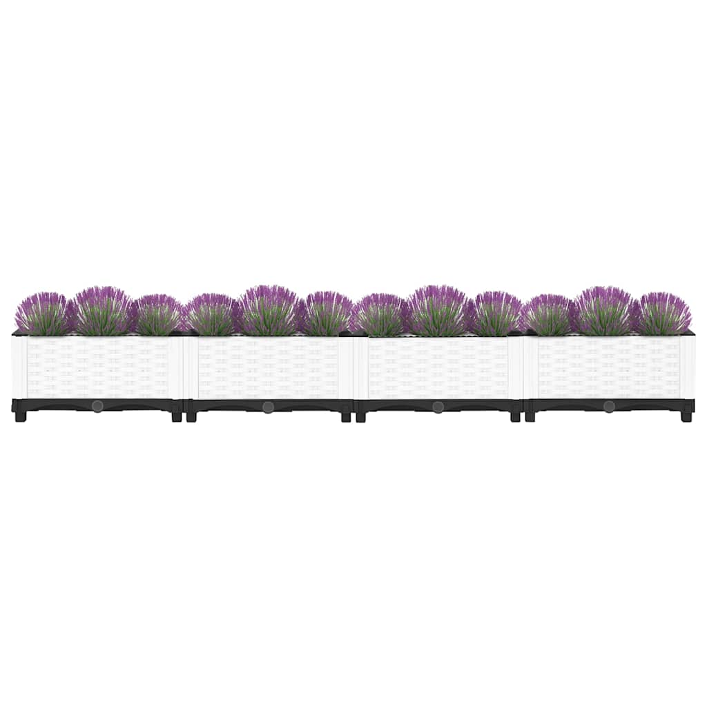 Fioriera Rialzata 160x40x23 cm in Polipropilene