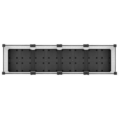 Fioriera Rialzata 160x40x23 cm in Polipropilene