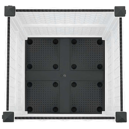 Fioriera Rialzata 40x40x38 cm in Polipropilene - homemem39