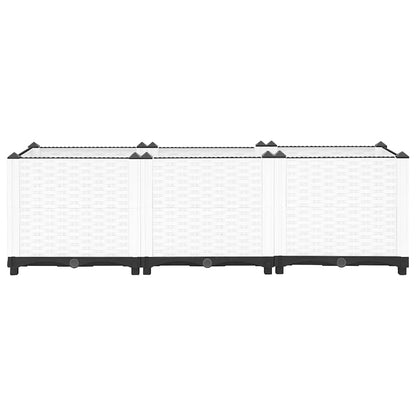 Fioriera Rialzata 120x40x38 cm in Polipropilene