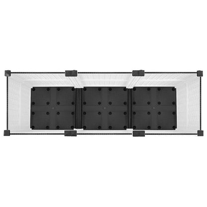 Fioriera Rialzata 120x40x38 cm in Polipropilene - homemem39