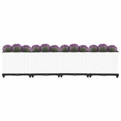 Fioriera Rialzata 160x40x38 cm in Polipropilene