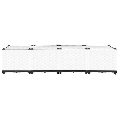 Fioriera Rialzata 160x40x38 cm in Polipropilene