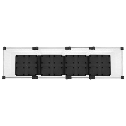 Fioriera Rialzata 160x40x38 cm in Polipropilene - homemem39