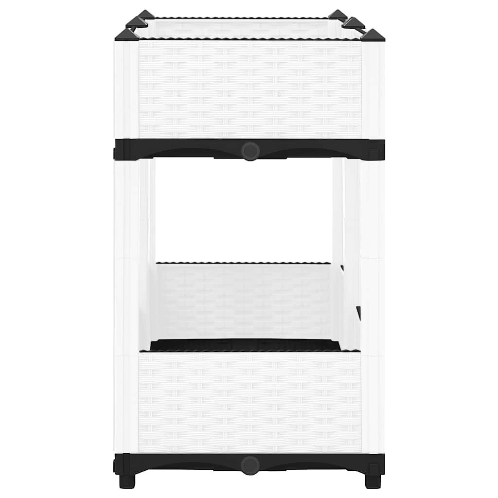 Fioriera Rialzata 80x40x71 cm in Polipropilene