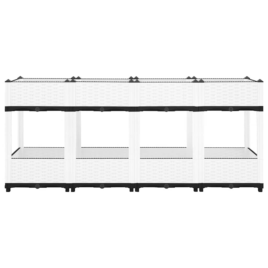 Fioriera Rialzata 160x40x71 cm in Polipropilene