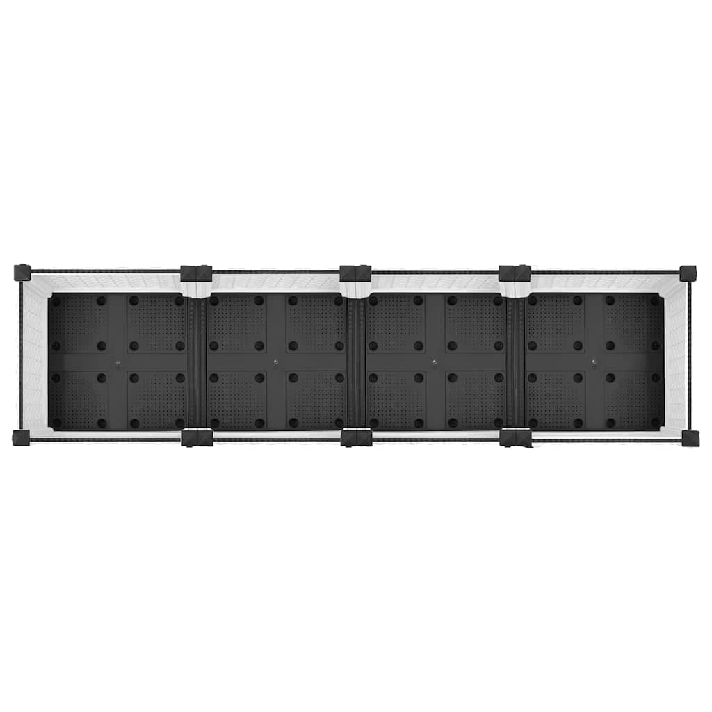 Fioriera Rialzata 160x40x71 cm in Polipropilene