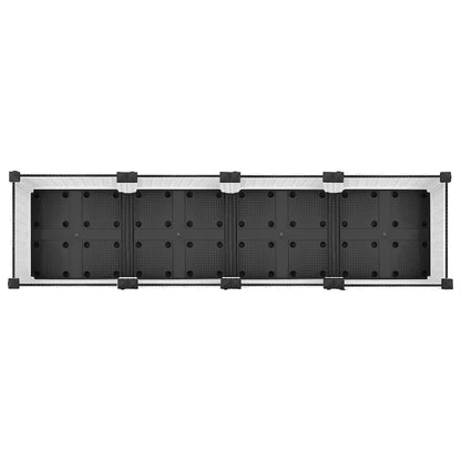 Fioriera Rialzata 160x40x71 cm in Polipropilene