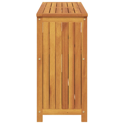 Tavolo Consolle da Giardino 110x35x75 cm Legno Massello Acacia - homemem39